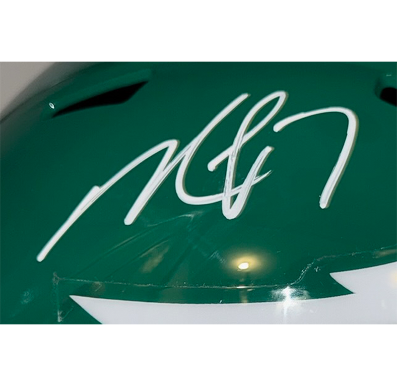 Michael Vick Signed Philadelphia Eagles TB Speed Full Size Helmet JSA