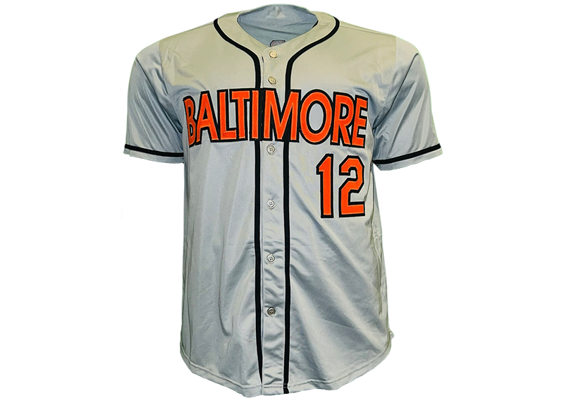 Mike Devereaux Signed Atlanta Gray Baseball Jersey JSA