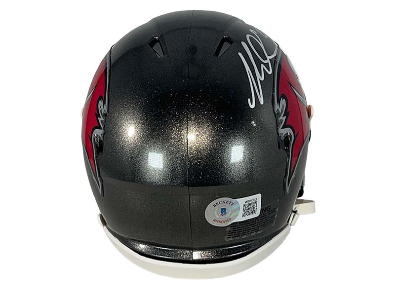 Mike Evans Signed Tampa Bay Buccaneers Speed Mini Football Helmet Beckett