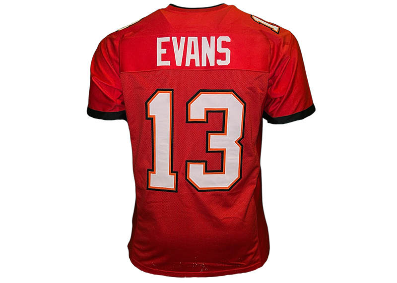 Mike Evans Unsigned Tampa Bay Red Football Jersey