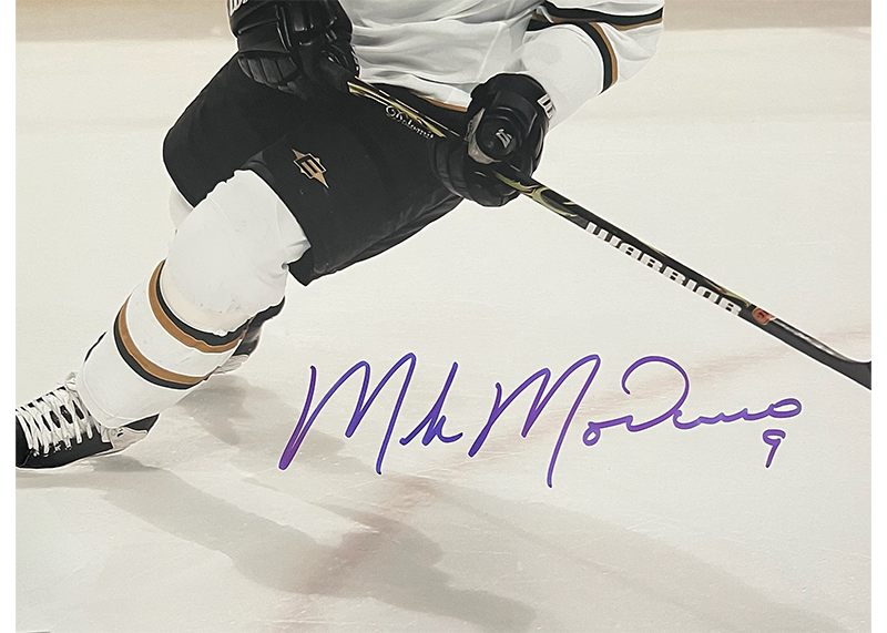 Mike Modano Signed 16x20 Dallas Stars Photo JSA