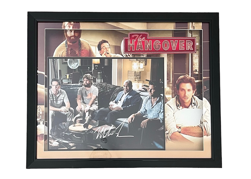 Mike Tyson Hangover Movie Signed 3D Framed Photos W LED Lights 33x27