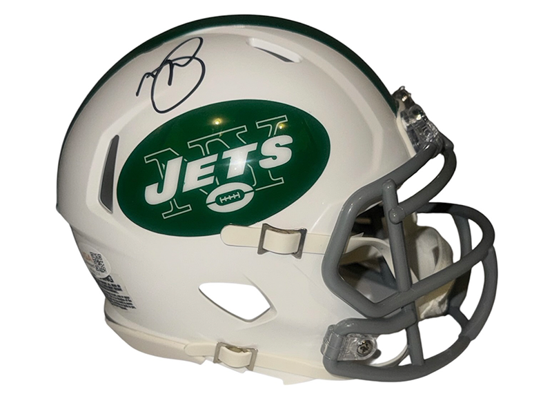 Minkah Fitzpatrick Signed New York Jets Speed Mini Helmet JSA