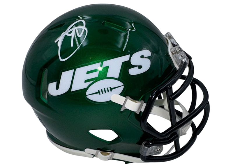 Minkah Fitzpatrick Signed New York Jets Alternate Speed Mini Helmet JSA