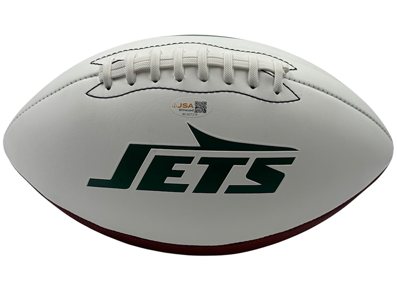 Minkah Fitzpatrick Signed New York Jets Logo Football JSA