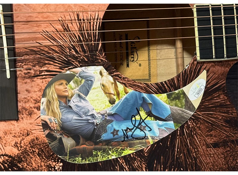 Miranda Lambert Signed Acoustic Guitar JSA