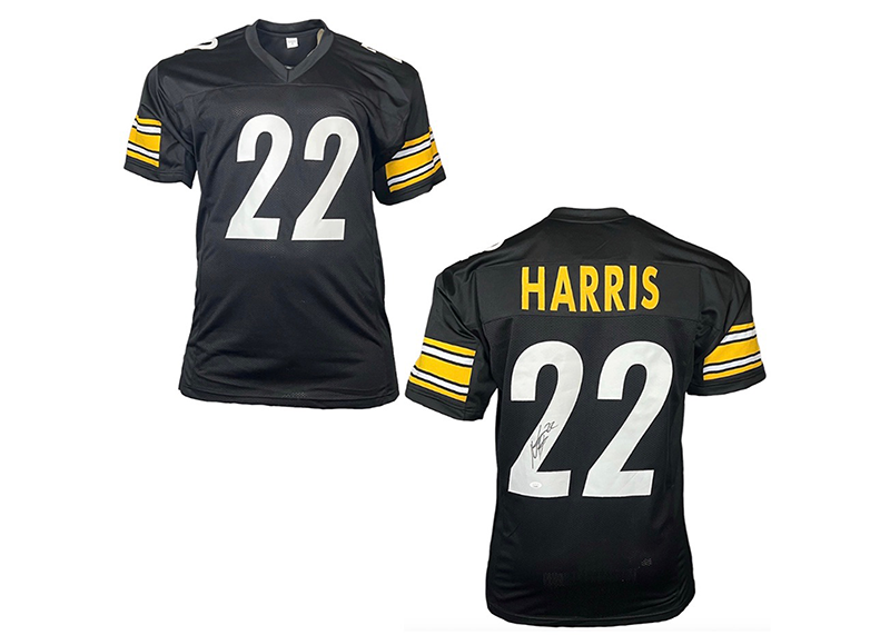 Najee Harris Signed Pittsburgh Black Football Jersey JSA