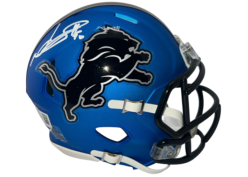 Ndamukong Suh Signed Detroit Lions Alt 2024 Mini Helmet Beckett