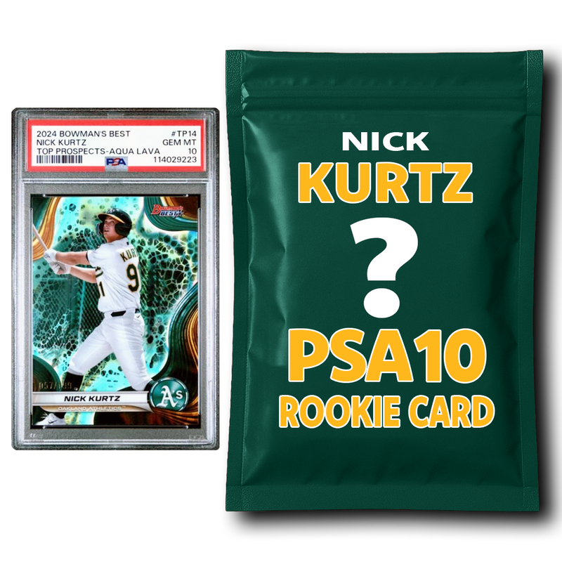 Nick Kurtz PSA 10 Graded Rookie Baseball Card Mystery Pack