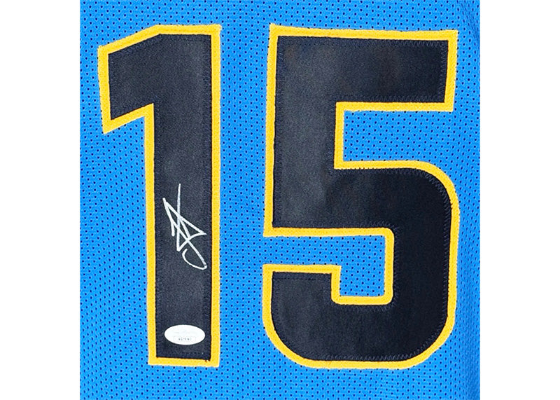 Nikola Jokic Signed Denver Light Blue Basketball Jersey JSA