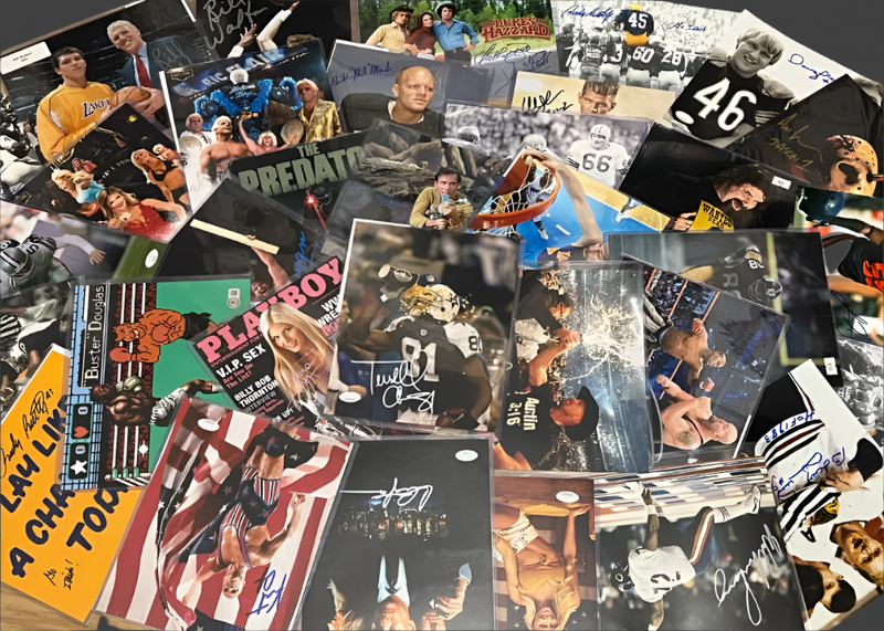 Autographed Overstock Clearance Mystery Box – 8x10 Edition