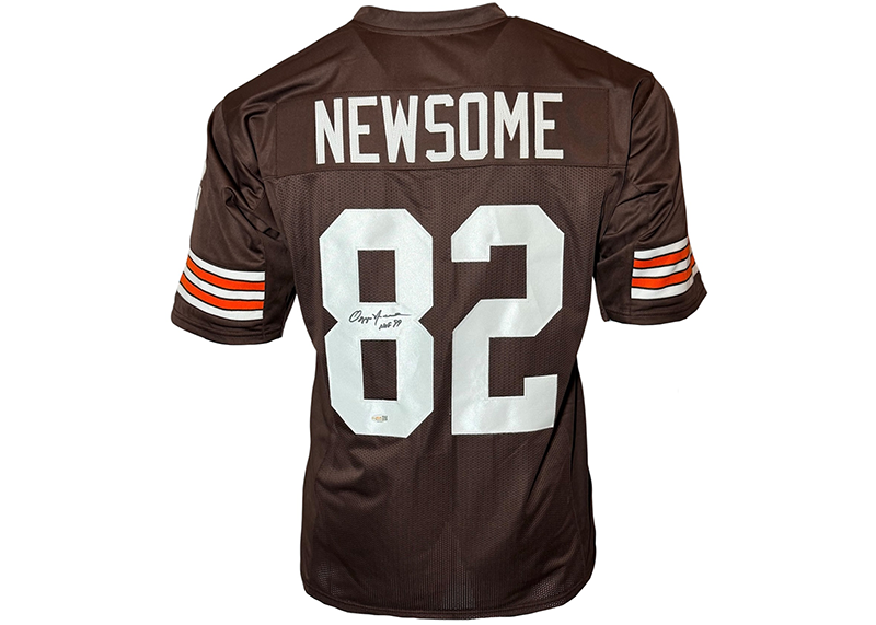 Ozzie Newsome Signed Cleveland Brown Football Jersey JSA