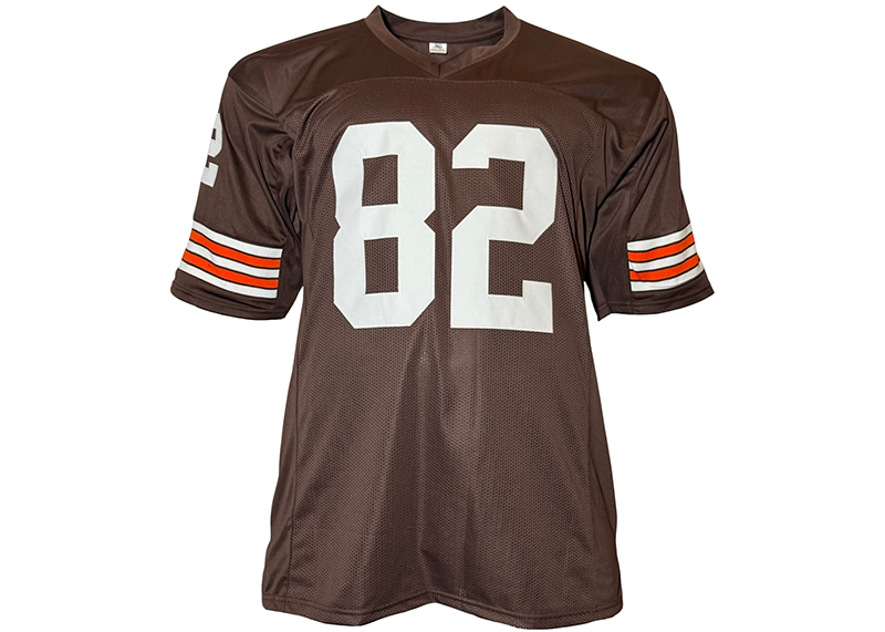 Ozzie Newsome Signed Cleveland Brown Football Jersey JSA