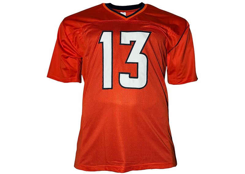 Pat Bryant Signed Denver Orange Football Jersey JSA