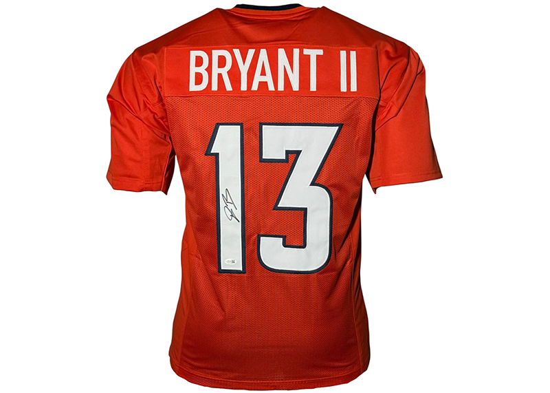 Pat Bryant Signed Denver Orange Football Jersey JSA