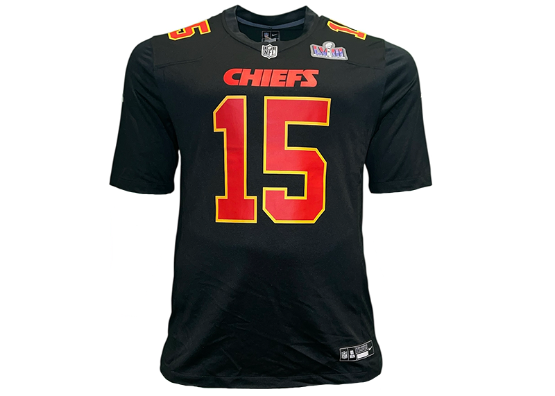 Patrick Mahomes Kansas City Chiefs Black Nike Football Jersey