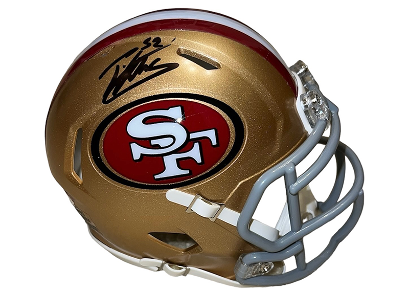 Patrick Willis Signed San Francisco 49ers Speed Mini Football Helmet (JSA)