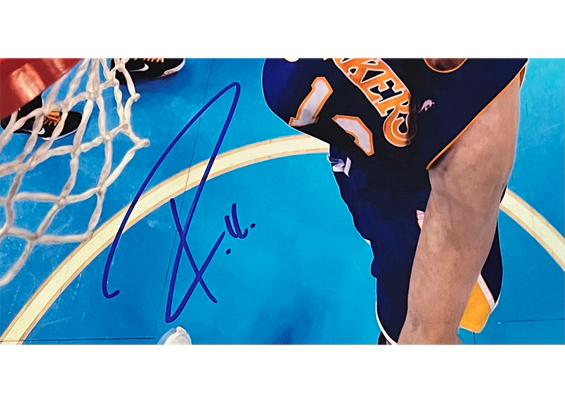 Pau Gasol Signed Los Angeles Lakers 8x10 Photo PSA