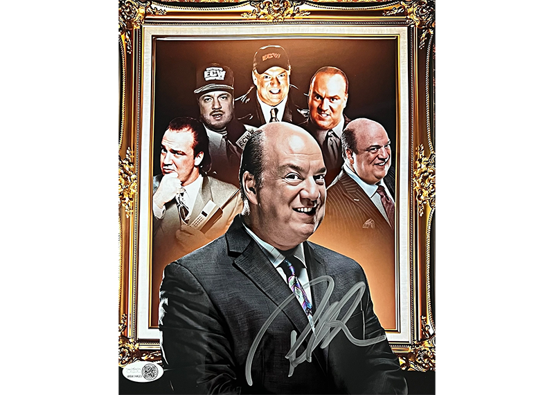 Paul Heyman Signed WWE 8x10 Photo JSA