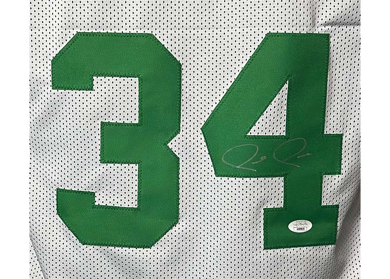 Paul Pierce Signed Boston White Basketball jersey JSA