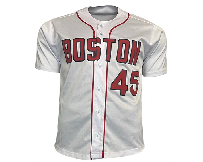 Pedro Martinez Signed Boston White Baseball Jersey Beckett
