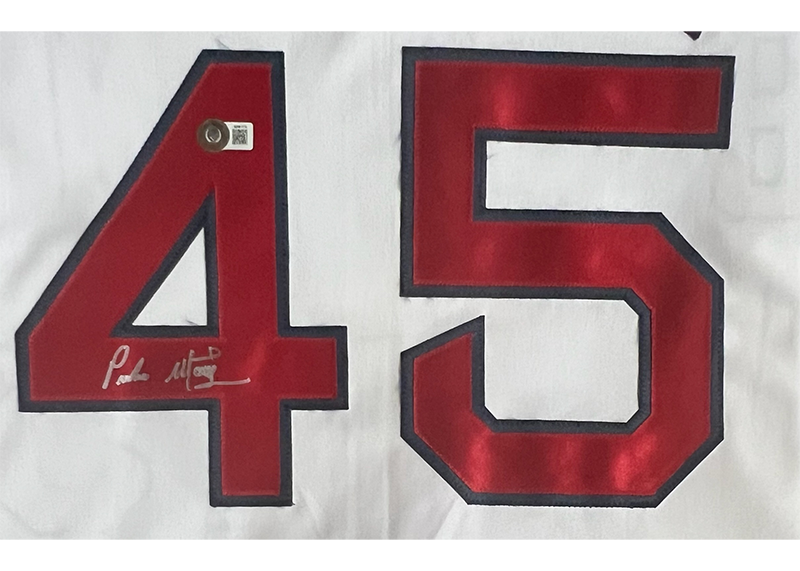 Pedro Martinez Signed Custom Boston White Baseball Jersey Beckett