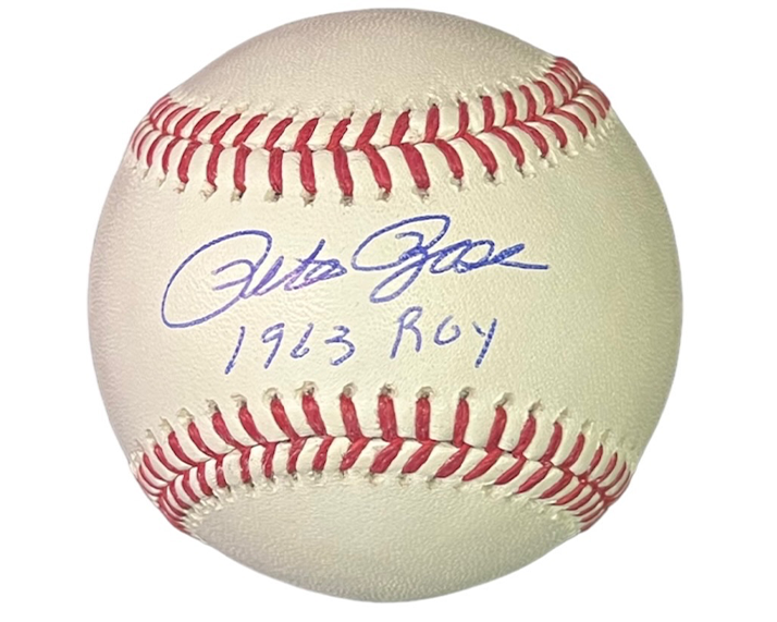 Pete Rose Signed Official MLB “1963 ROY” Inscription Baseball JSA