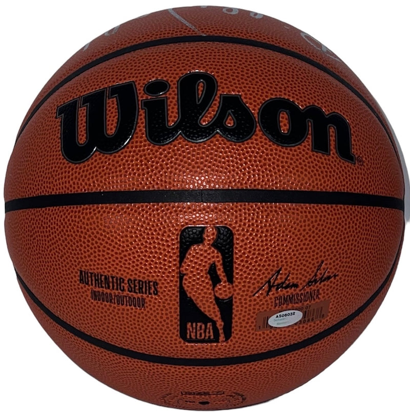 Mark Price & Brad Daugherty Signed Wilson Basketball JSA