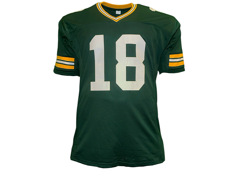 Randall Cobb Signed Green Bay Green Football Jersey JSA
