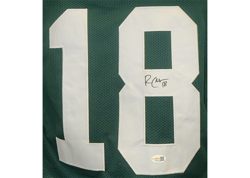 Randall Cobb Signed Green Bay Green Football Jersey JSA