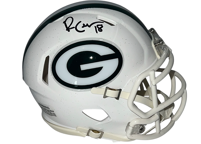 Randall Cobb Signed Green Bay Packers Alternate Mini Helmet JSA