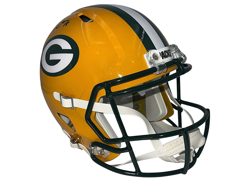 Randall Cobb Signed Green Bay Packers Speed Full Size Helmet JSA