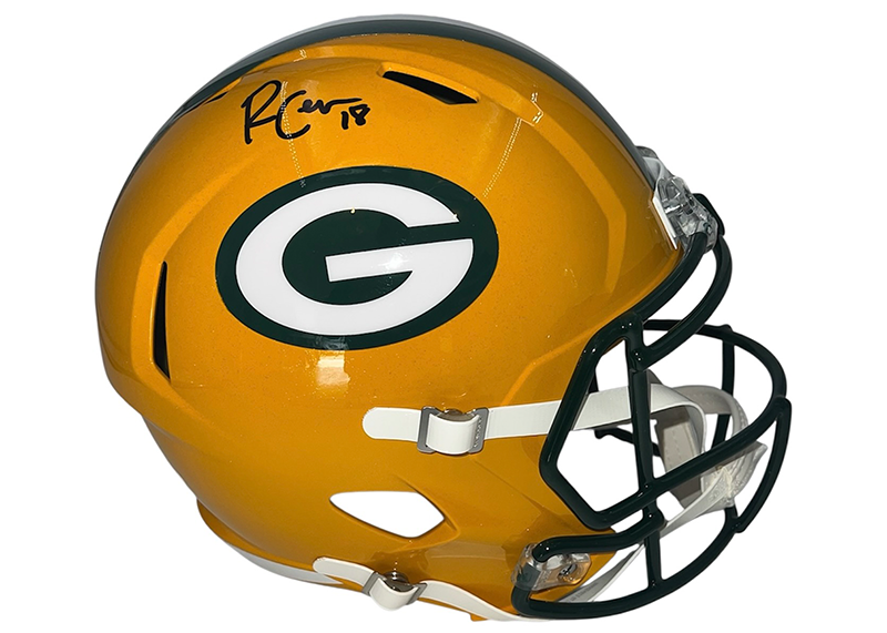 Randall Cobb Signed Green Bay Packers Speed Full Size Helmet JSA
