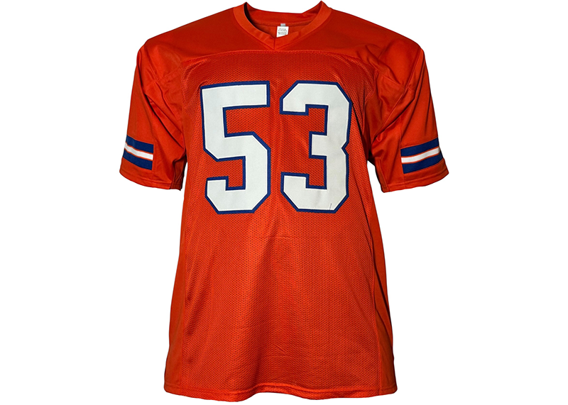 Randy Gradishar Signed Denver Orange Football Jersey JSA
