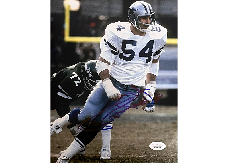 Randy White 8x10 Dallas Cowboys Signed Photo JSA