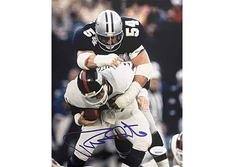 Randy White 8x10 Dallas Cowboys Signed Photo JSA