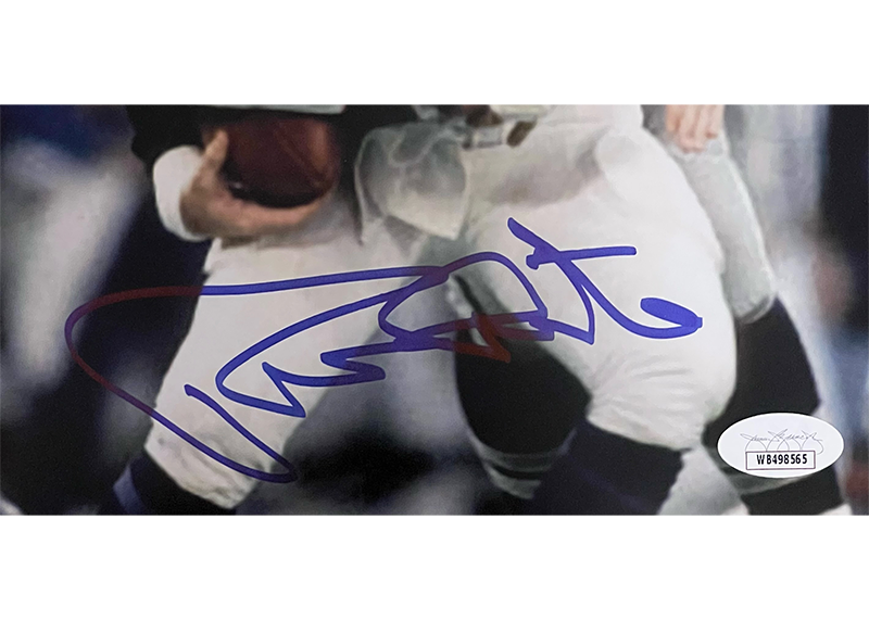 Randy White 8x10 Dallas Cowboys Signed Photo JSA