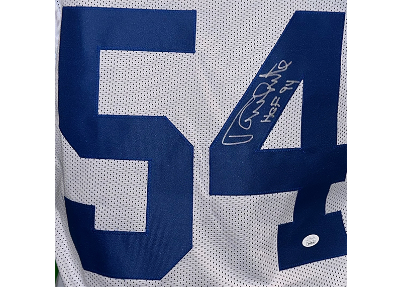 Randy White Autographed Dallas HOF 94 Inscription Custom White Football Jersey JSA