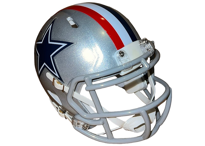 Randy White Signed Dallas Cowboys Throwback Mini Speed Helmet JSA