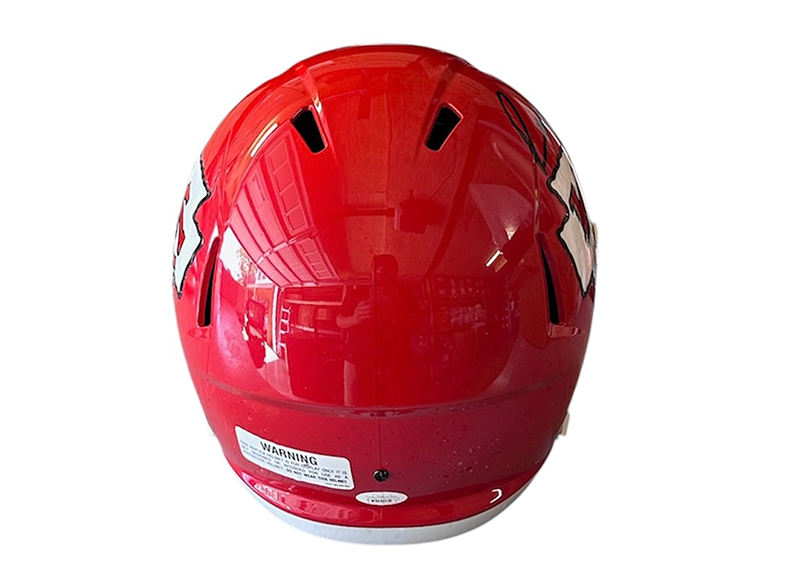 Rashee Rice Signed Kansas City Chiefs Speed Full Size Football Helmet (JSA)
