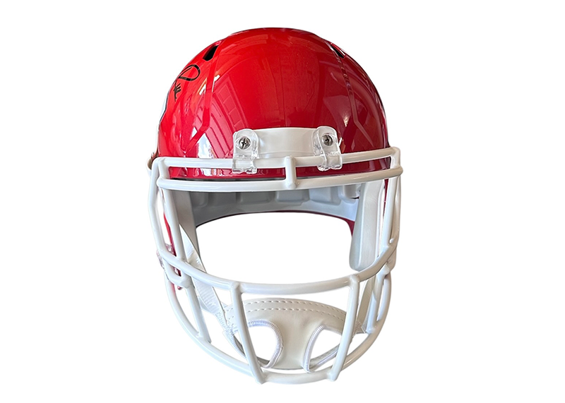 Rashee Rice Signed Kansas City Chiefs Speed Full Size Football Helmet (JSA)