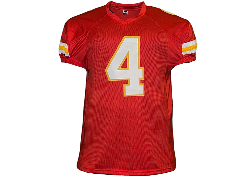 Rashee Rice Signed Kansas City Red Football Jersey PSA