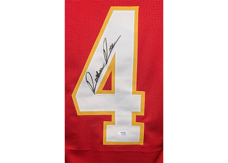 Rashee Rice Signed Kansas City Red Football Jersey PSA