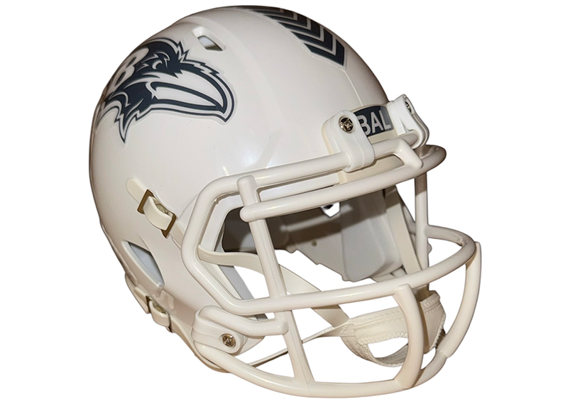 Ray Lewis Signed Baltimore Ravens Salute To Service Mini Helmet Beckett