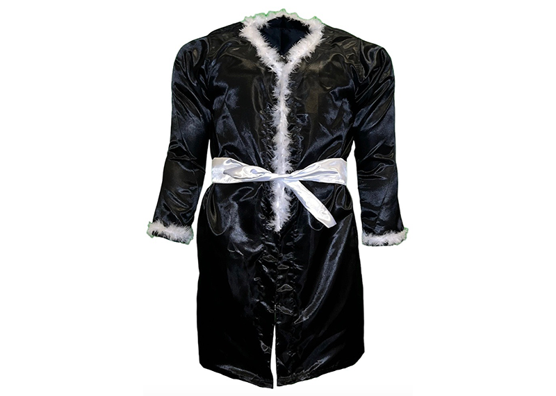 Ric Flair Signed Custom Black WWE Wrestling Robe JSA