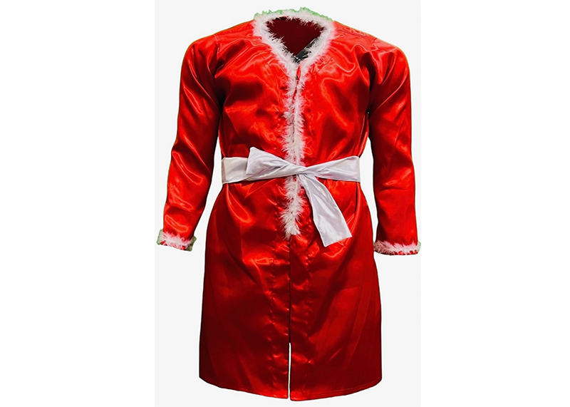 Ric Flair Signed Custom Red WWE Wrestling Robe JSA — Golden Autographs