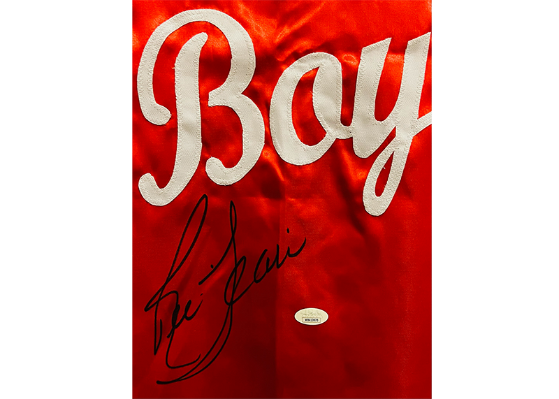 Ric Flair Signed Custom Red WWE Wrestling Robe JSA