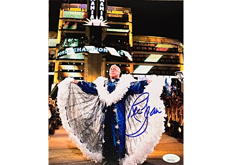 Ric Flair Signed WWE 8x10 Photo JSA