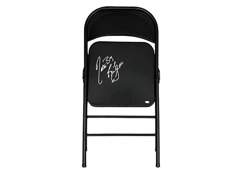 Ric Flair Signed WWE Wrestling Chair JSA