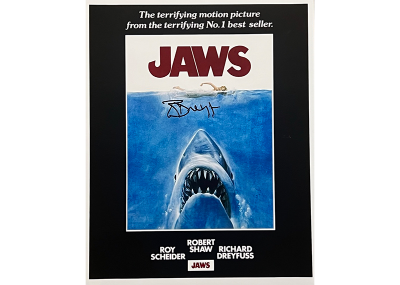 Richard Dreyfuss Signed Jaws 16X20 Photo ACOA